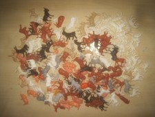 P.R.B.  / Italien         BAUERNHOFTIERE in 3 versch. Größen  , KONVOLUT 