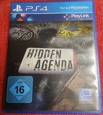 Hidden Agenda - PlayStation 4 PS4 Spiel Wie Neu!!!