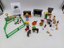 Playmobil / Hasen und Meerschweinchenhaus mit Tieren, Figuren und Zubehör