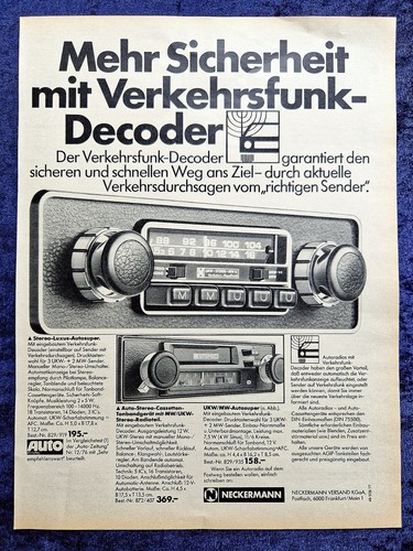 Neckermann autoradio - neckermann,