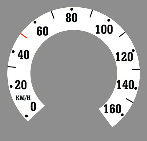 Tacho aufkleber passend - tacho,