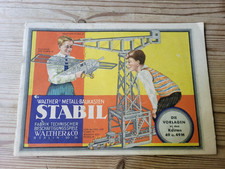 Bauanleitung Walther´s Stabil-Baukasten Nr. 49 und 49M