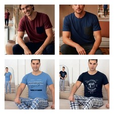 Herren pyjama schlafanzug - herren,
