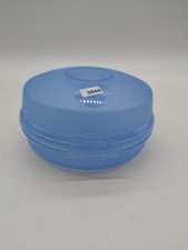 Tupperware Semmelrunde Hamburger Lunchbox blau