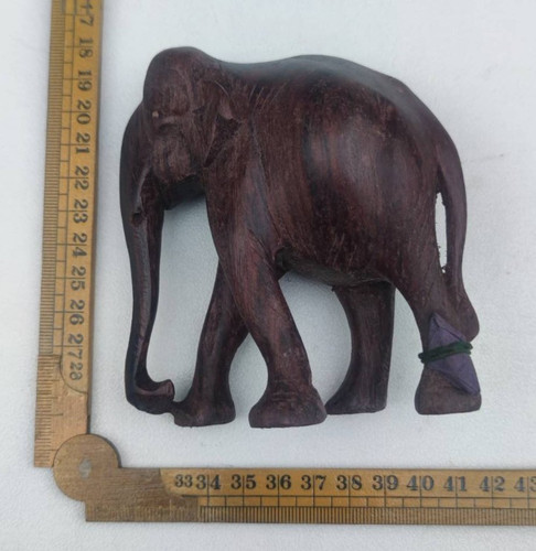Holzfigur elefant handarbeit - holzfigur, elefant,