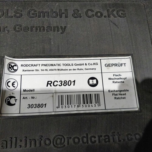 Rodcraft rc3801 - rodcraft,