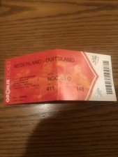 Sammler Ticket Niederlande -