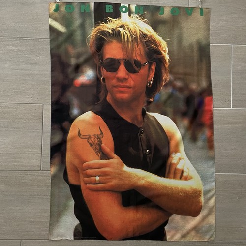 Jon bon jovi flagge vintage - flagge,