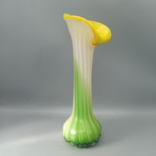 Große Calla Vase Glas