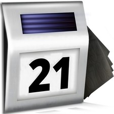 Solar Hausnummer Beleuchtung