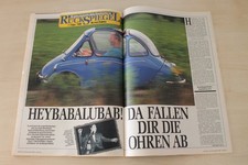 Auto Bild 48/1990 Heinkel Kabine mit 9,2PS in einer seltenen Vorstellung auf 4 S