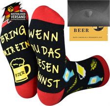 Bier Socken Lustige