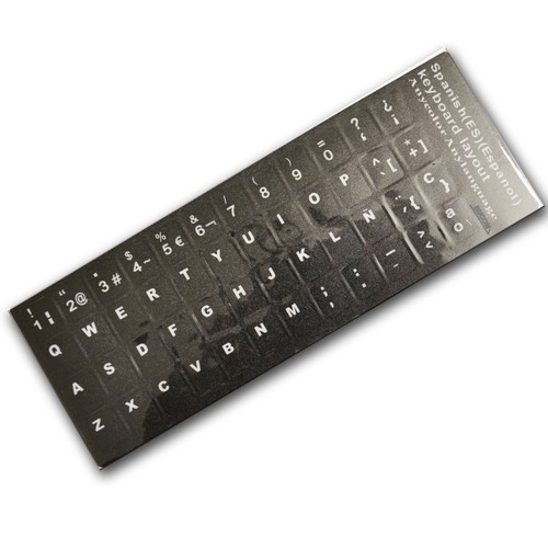 Spanische tastatur aufkleber - spanische,
