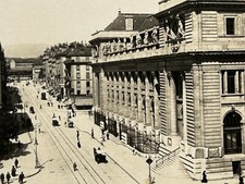 Schweiz Genf die -straße Des