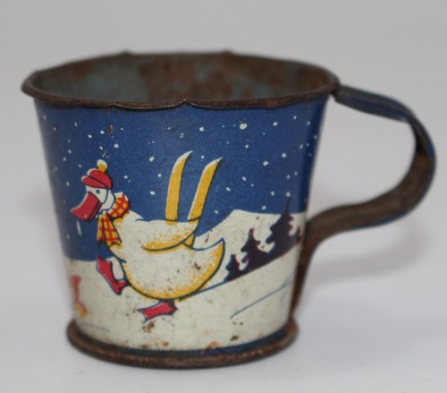 Alte blechtasse blech tasse - alte,