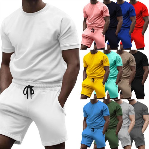 2pcs set herren kurzarm - 2pcs/set,