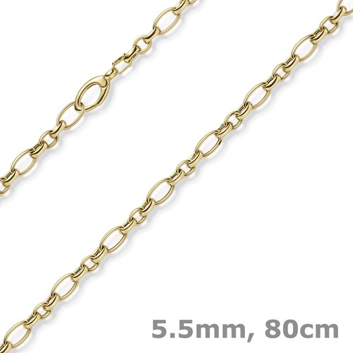 5mm phantasiekette halskette - 5,5mm,