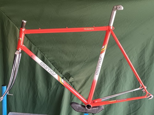 Vintage rennrad rahmen - rennrad, clamas
