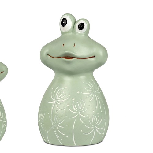 Dekofigur lustiger frosch mit - dekofigur,