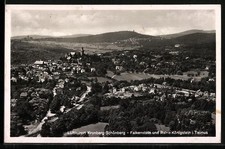 Ansichtskarte Kronberg-Schönberg i. Taunus, Falkenstein und Ruine Königstein 