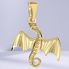 Drache Anhänger 925