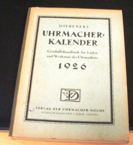 Diebeners leipziger uhrmacher - leipziger, uhrmacher-