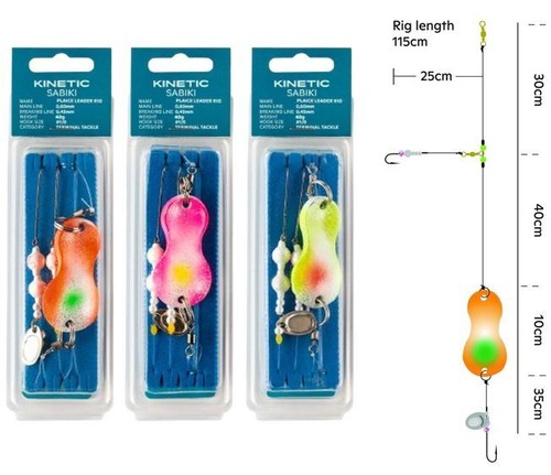 Kinetic sabiki plaice leader - kinetic,