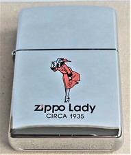 ZIPPO LIGHTER LADY CIRCA 1935