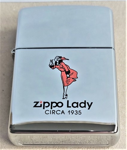Zippo lighter lady circa 1935 - lighter,