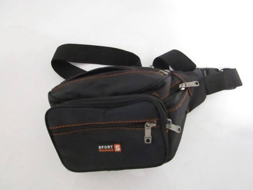 Bauchtasche unisex schwarz