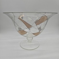 Großes Glas Handarbeit