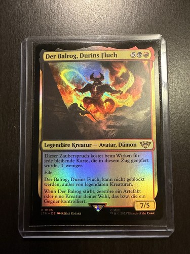 Mtg magic der balrog - mtg,
