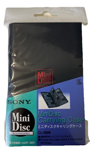 Sony minidisc carrying case - minidisc,