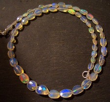 Welo Opal Kette - 925 Silber -
