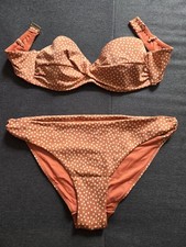 H&M Bikini Set Damen Braun