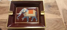 Aschenbecher Hermés Paris Motiv Elefant  Porzelan K39