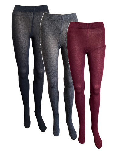 Damen strumpfhose rippstrick - strumpfhose,