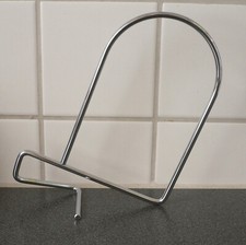 1x IKEA - FLIT Chrom Buchstütze - zum Anklemmen an das Regalbrett (ausverkauft)