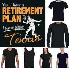 TENNIS T-SHIRT Herren lustig