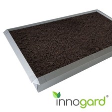 Schneckenzaun Garten 25 cm | innogard Set Schneckenschutz ohne Chemie Metall