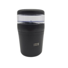 LEBENLANG Müslibecher Küchengeschirr 650ml Isolierbecher To Go Löffel Trinkgefäß