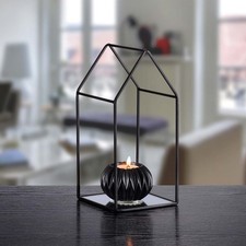 Kerzenteller mit Spiegel und