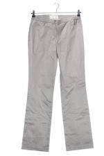DOROTHEE SCHUMACHER Stoffhose Damen Hose Gr. DE 38 hellgrau Casual-Look