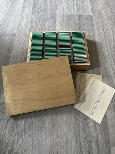 Dia magazin box holz - box, ddr