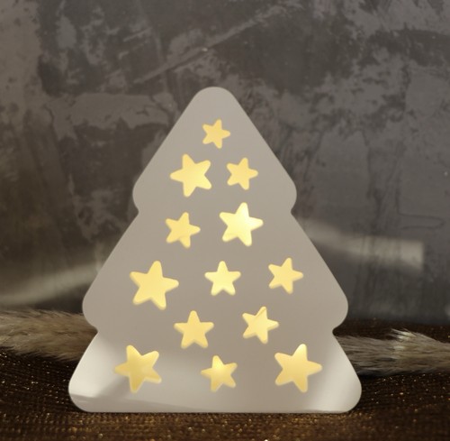 Dekolampe tannenbaum sterne - dekolampe,