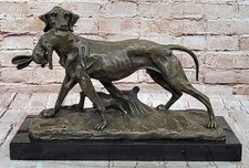 Antik Bronze Sitzend Retriever
