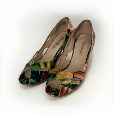 Brunella Damensandale  Schuhe Peep-toe Made in Italy Gr. 38 sehr hochwertig