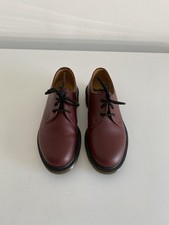 Dr. Martens 1461 PW 3 Eye Loch Cherry Red Schuhe Gr. 37