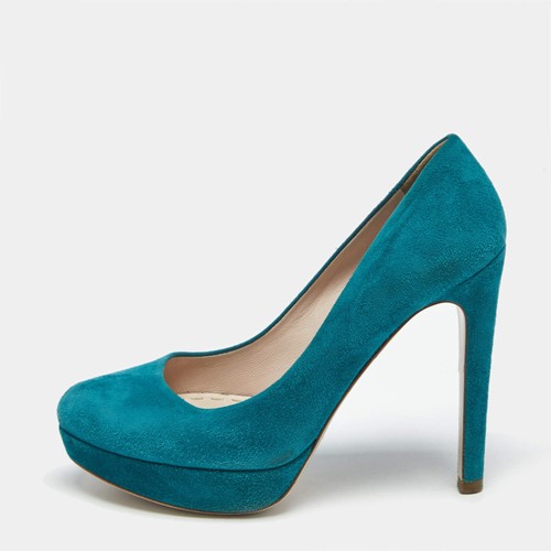 Miu plateau pumps türkis - miu,