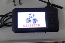 Endoskopkamera (4,3 Zoll) mit Front- und Seitenkamera und 5 m Schwanenhals